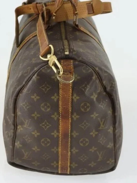 LOUIS VUITTON Monogram Keepall Bandouliere 50 Boston Bag M41416 LV Auth 171949 - Picture 4 of 16